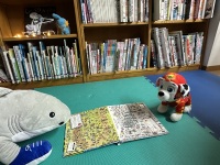 ぬいぐるみたちからのハロウィンナイトin図書館