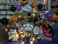 ぬいぐるみたちからのハロウィンナイトin図書館